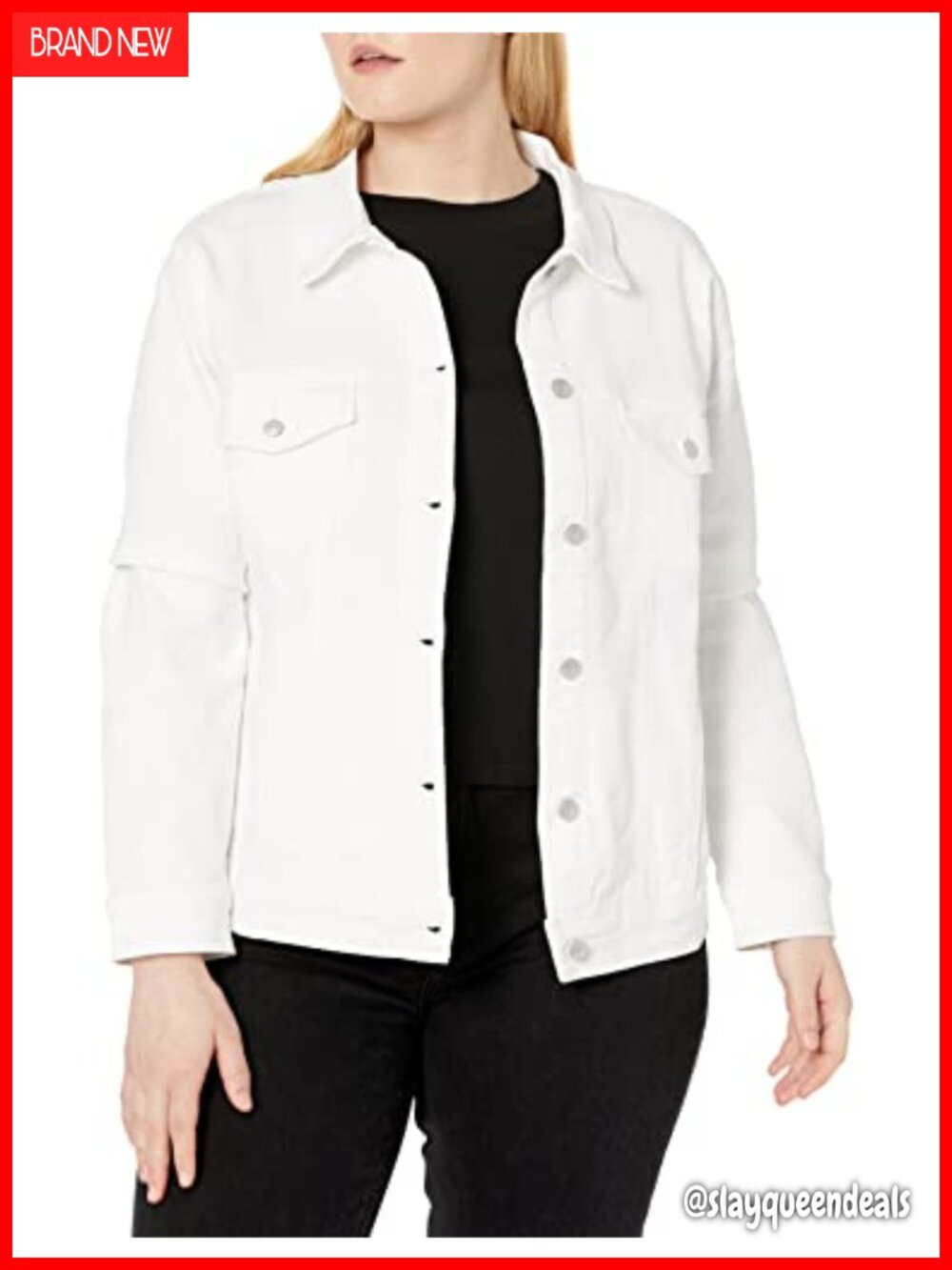 Classic Denim Jean Jacket Button Down Long Sleeve Regular Fit